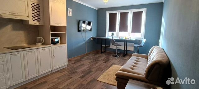 

1-к. квартира, 41 м², 2 кровати