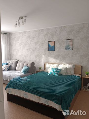 

1-к. квартира, 30 м², 2 кровати