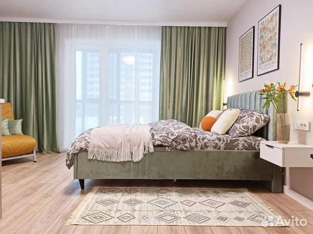 

Квартира-студия, 27 м², 2 кровати