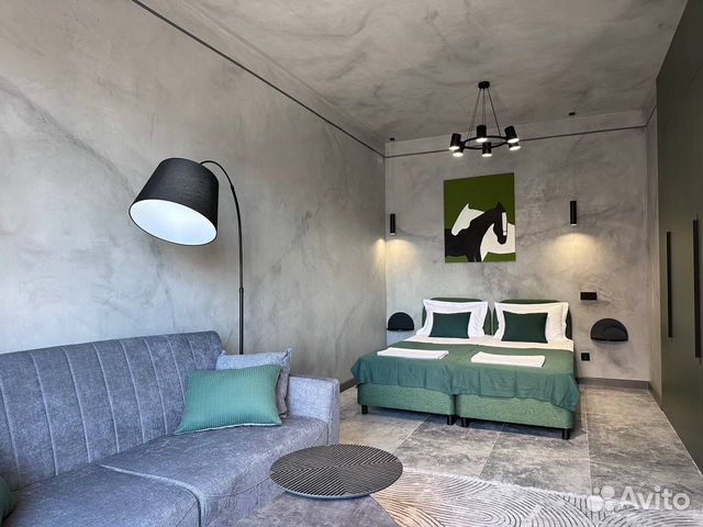 

Квартира-студия, 45 м², 2 кровати