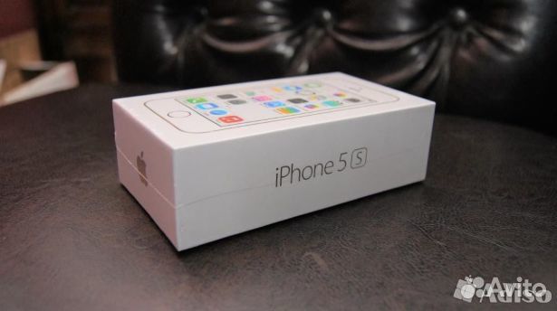Коробка iPhone 5S Silver