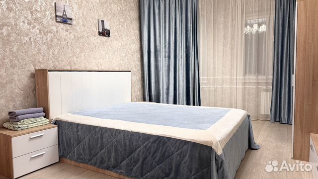 

1-к. квартира, 40 м², 2 кровати