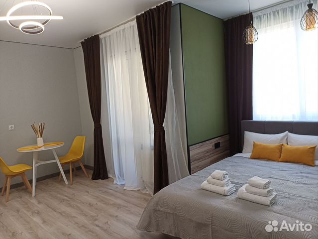 

Квартира-студия, 32 м², 1 кровать