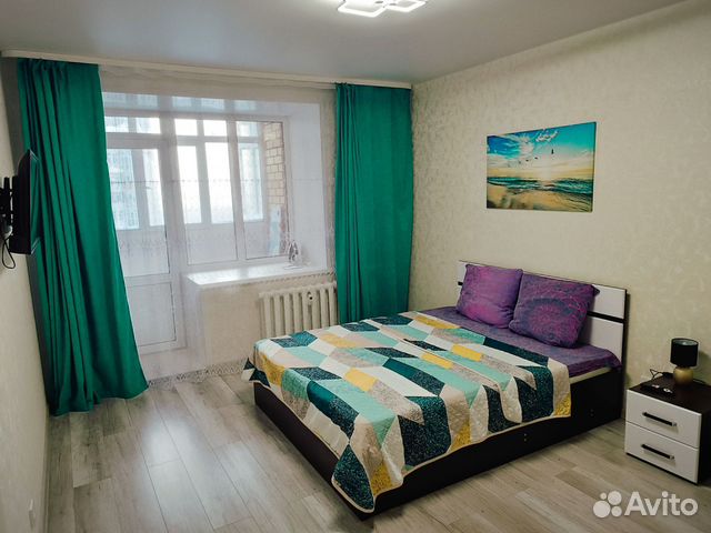 

1-к. квартира, 40 м², 2 кровати