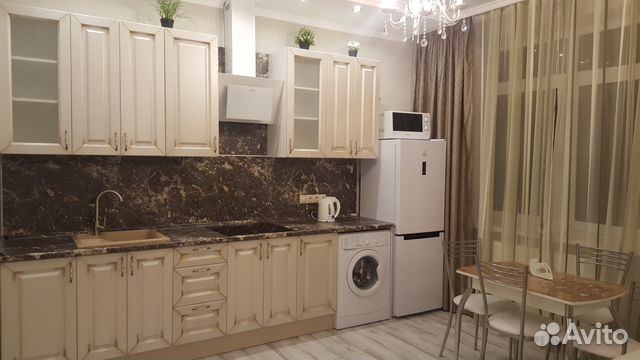 

Квартира-студия, 45 м², 2 кровати