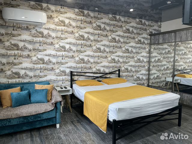 

Квартира-студия, 40 м², 2 кровати
