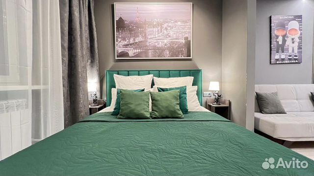 

Квартира-студия, 29 м², 3 кровати