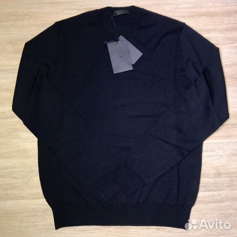 Джемпер Prada, 100 шерсть,р.46