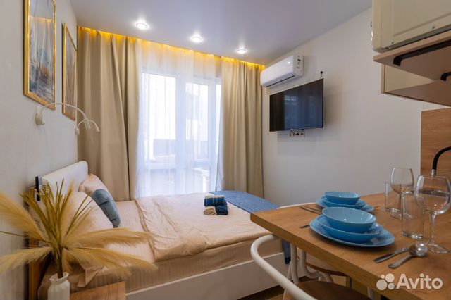 

Квартира-студия, 17 м², 1 кровать