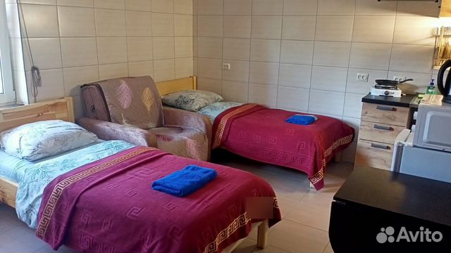 

Квартира-студия, 20 м², 3 кровати