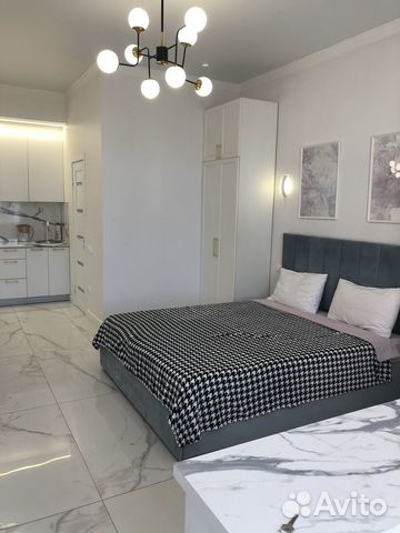 

Квартира-студия, 30 м², 2 кровати