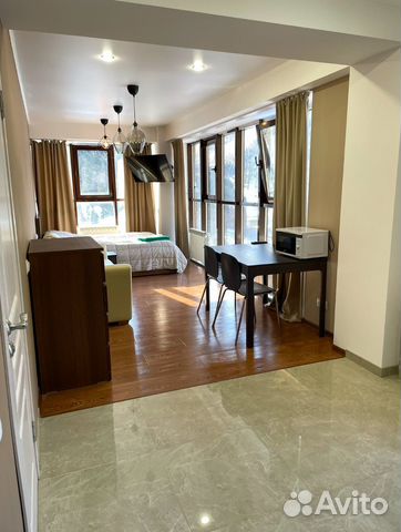 

Квартира-студия, 32 м², 2 кровати