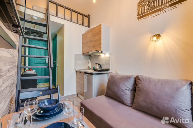 

Квартира-студия в апарт-отеле, 10 м², 1 кровать