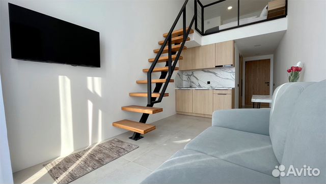 

1-к. квартира, 30 м², 2 кровати