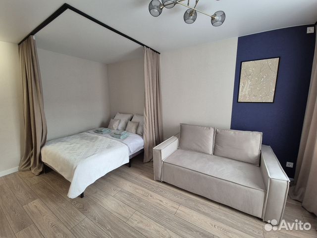 

1-к. квартира, 36 м², 2 кровати