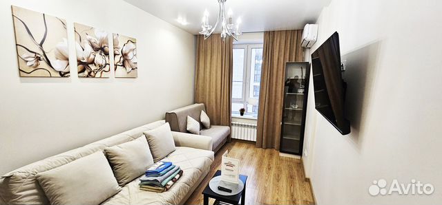 

1-к. квартира, 47 м², 2 кровати