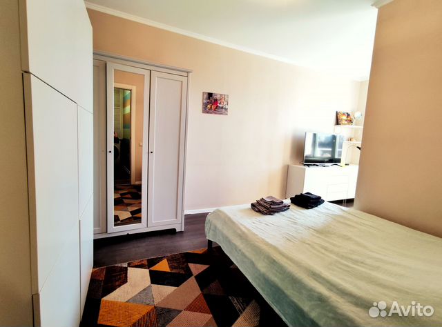 

1-к. квартира, 34 м², 2 кровати