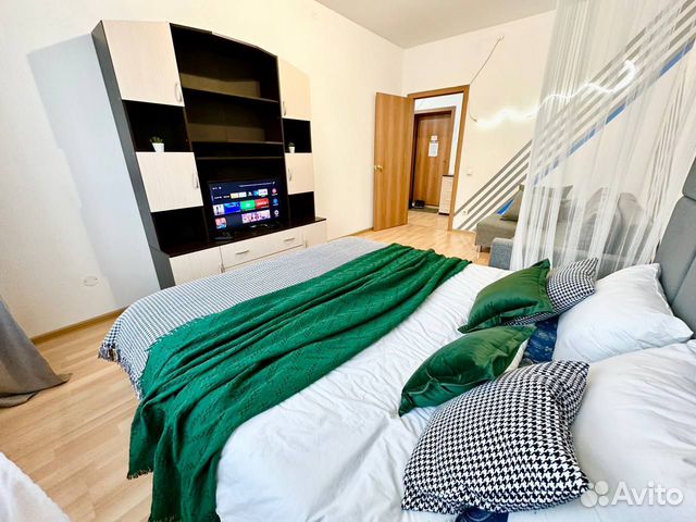 

1-к. квартира, 38,6 м², 2 кровати