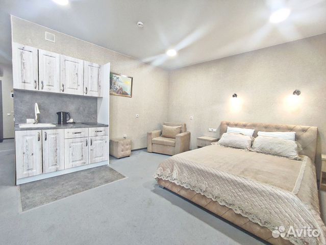 

Квартира-студия, 39 м², 2 кровати