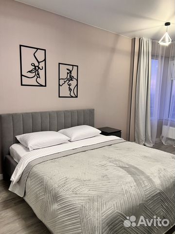 

1-к. квартира, 39 м², 2 кровати