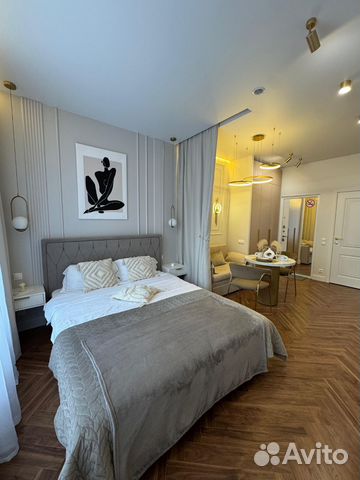 

Квартира-студия, 23 м², 2 кровати