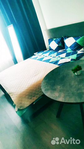 

1-к. квартира, 45 м², 2 кровати