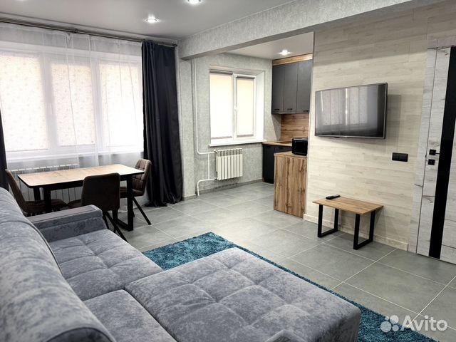 

1-к. квартира, 45 м², 2 кровати