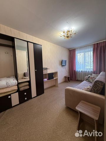 

1-к. квартира, 30 м², 3 кровати