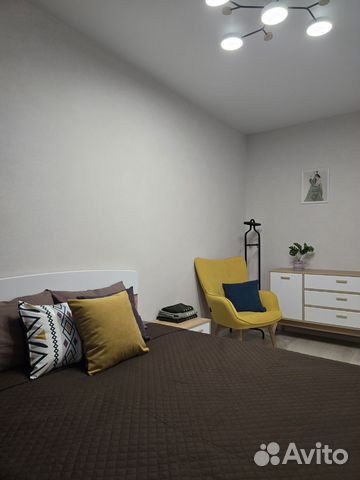

1-к. квартира, 43 м², 2 кровати
