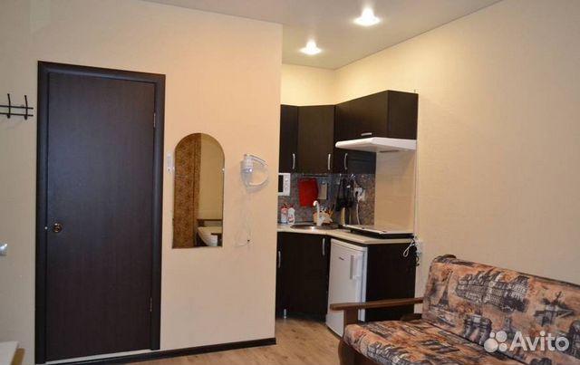 

Квартира-студия, 25 м², 3 кровати