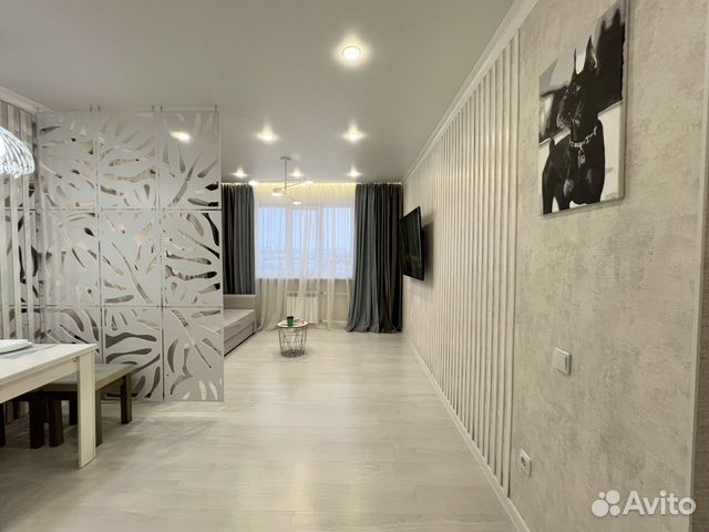 

1-к. квартира, 44 м², 2 кровати