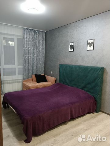 

1-к. квартира, 34 м², 2 кровати