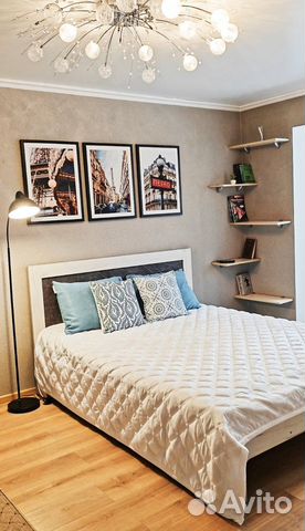 

1-к. квартира, 30 м², 2 кровати