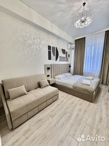 

1-к. квартира, 45 м², 2 кровати