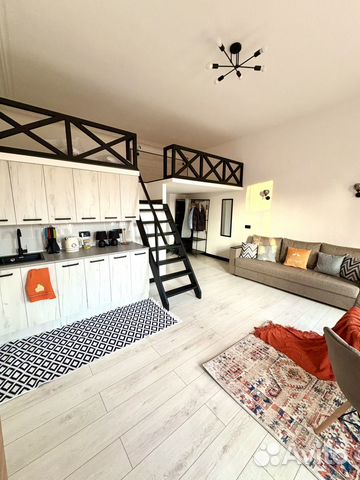 

Квартира-студия, 38 м², 2 кровати