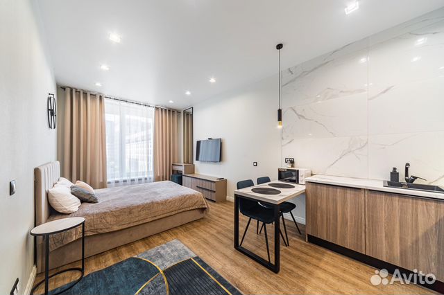 

Квартира-студия, 25 м², 1 кровать