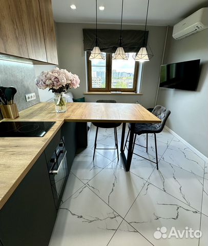 

1-к. квартира, 46 м², 2 кровати
