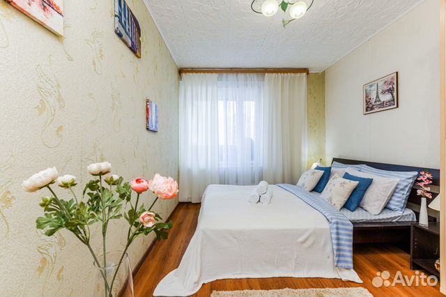 

2-к. квартира, 50 м², 3 кровати