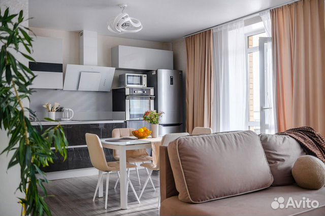 

1-к. квартира, 69,8 м², 3 кровати