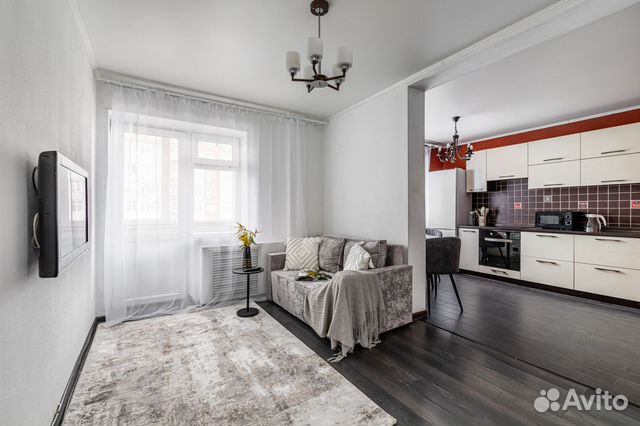 

1-к. квартира, 38,1 м², 2 кровати