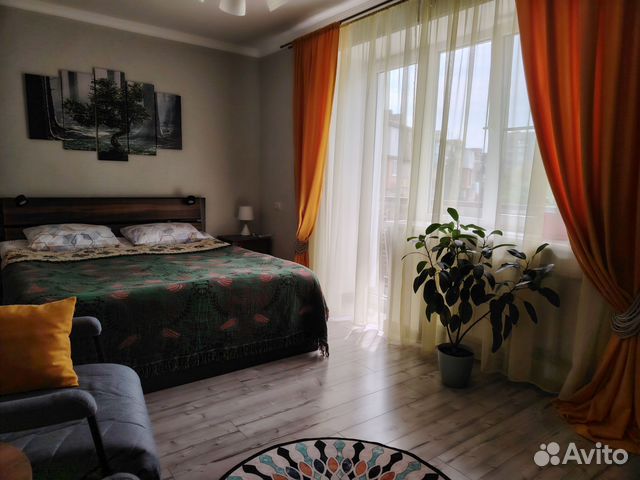 

1-к. квартира, 40 м², 3 кровати