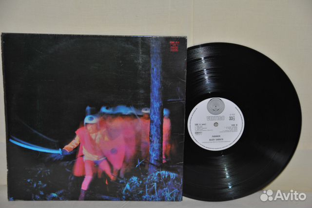 Black Sabbath Paranoid UK 1st Press 1970 LP Black Sabbath Paranoid UK 1st Press 1970 LP