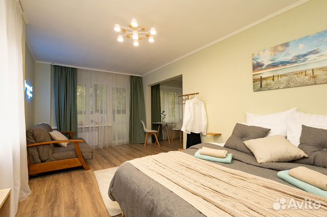 

Квартира-студия, 30 м², 2 кровати