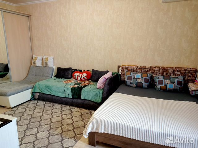 

1-к. квартира, 44 м², 4 кровати