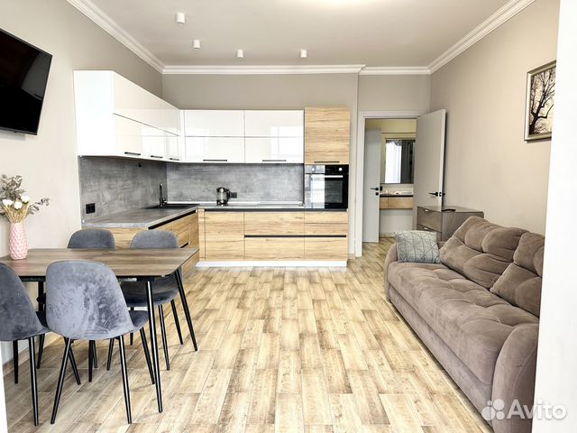 

1-к. квартира, 46 м², 2 кровати