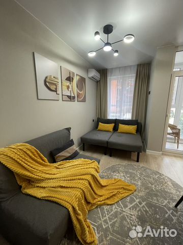 

Квартира-студия, 23 м², 2 кровати