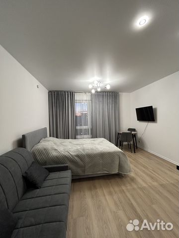 

Квартира-студия, 24 м², 2 кровати