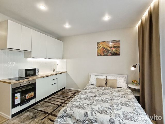 

Квартира-студия, 27 м², 1 кровать