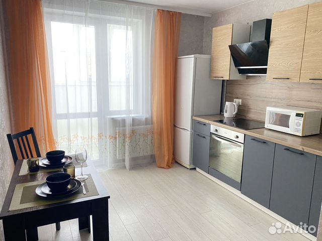 

1-к. квартира, 44 м², 2 кровати
