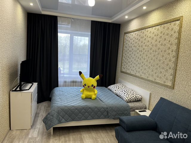 

1-к. квартира, 37 м², 2 кровати